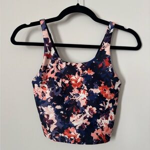 Old Navy Powersoft XS Floral Athletic Crop